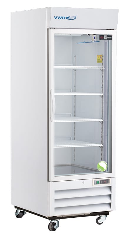 VWR® Standard Glass Door Laboratory Refrigerators, Sliding Door, Natural Refrigerant