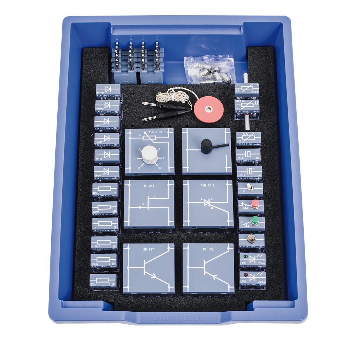 Set of Components for Electronics Experiments, 3B Scientific