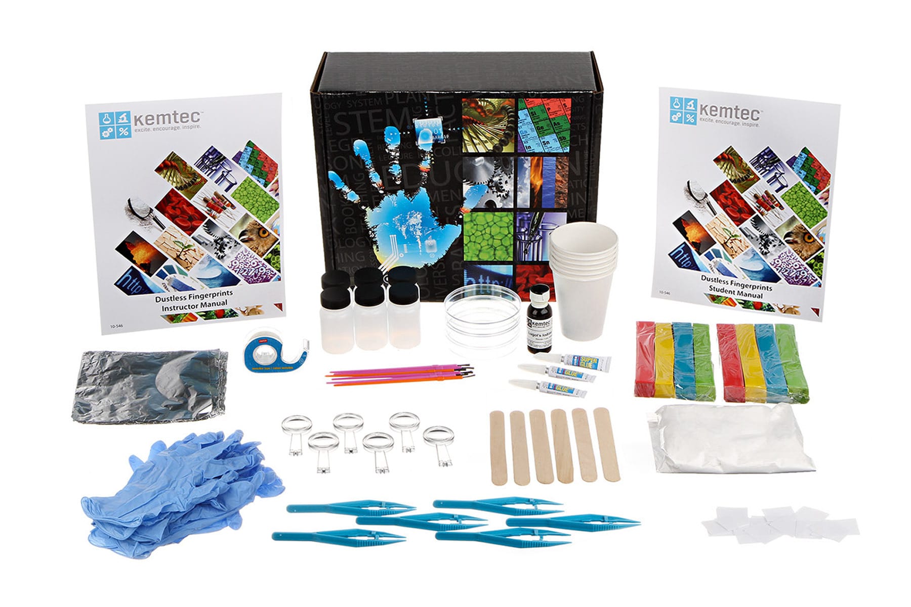 Dustless Fingerprints Lab Activity