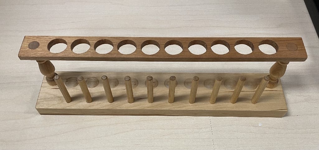 Wooden Student Test Tube Supports