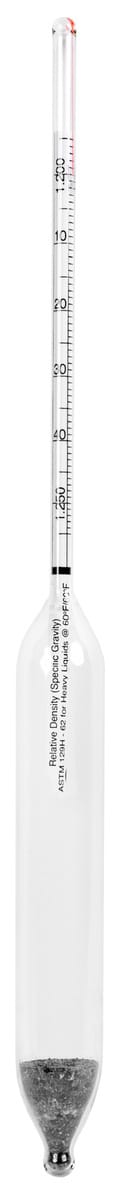 ASTM Specific Gravity Hydrometers