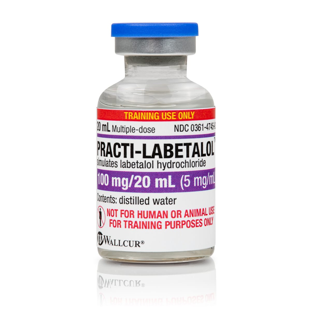 Wallcur® PRACTI-Labeled Vials