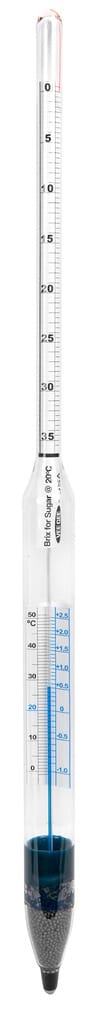 Brix Hydrometers with Thermometer (°C)