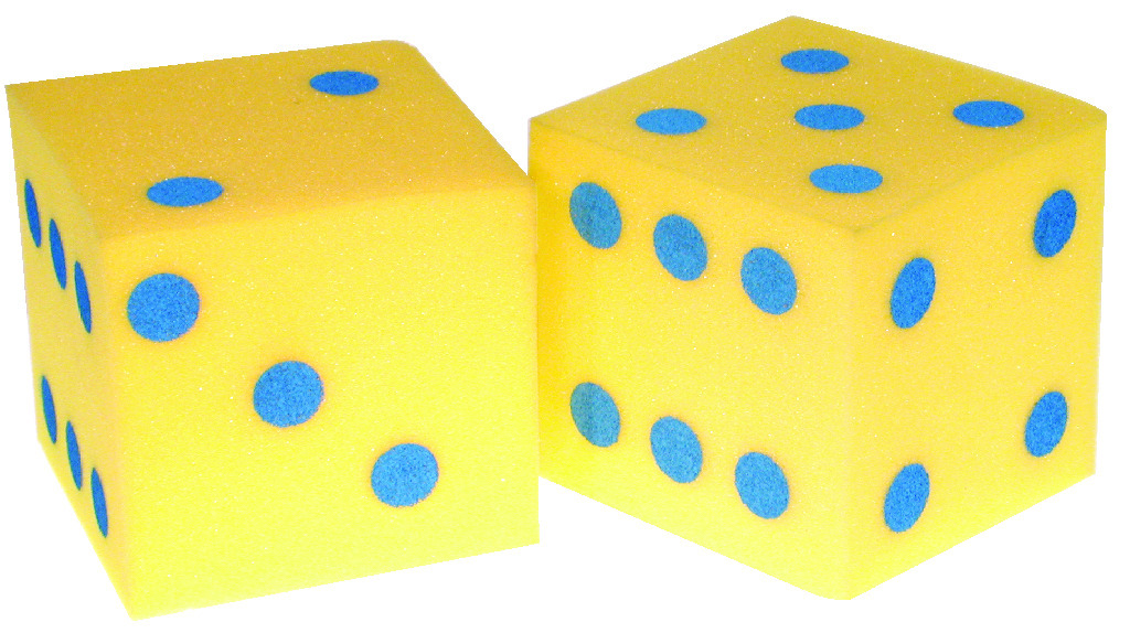 Giant Foam Dice