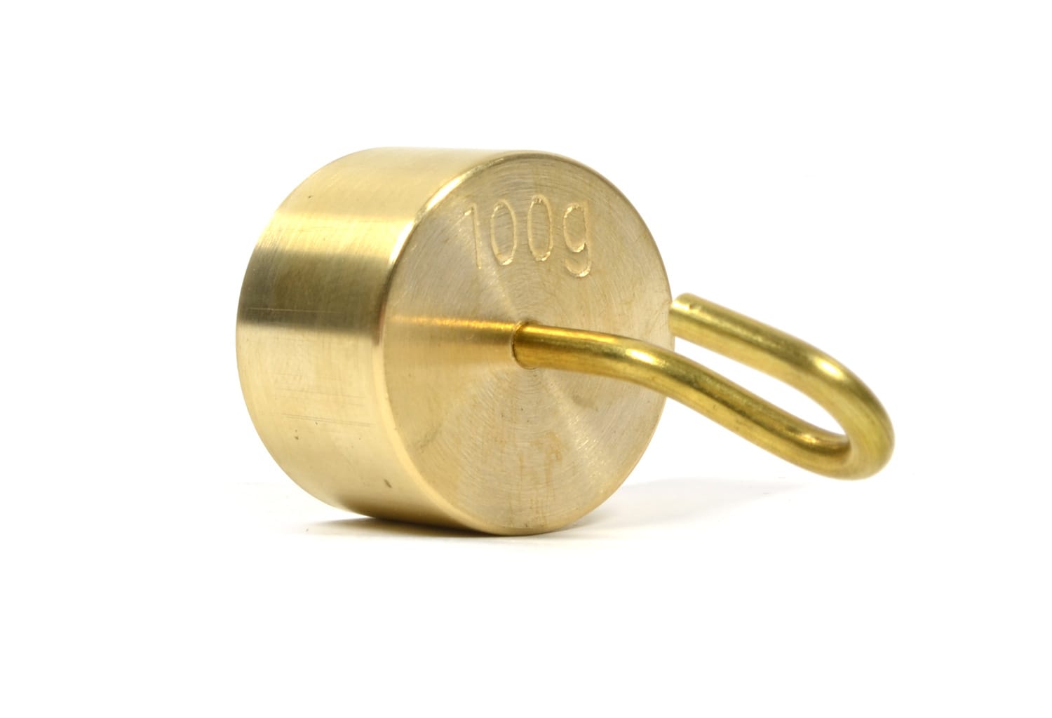 Eisco® Individual Hooked Brass Weights, 10 to 1000 g