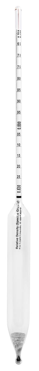 Ultra Precision Specific Gravity Hydrometers