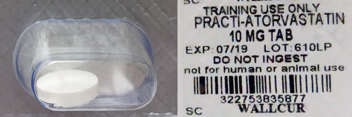 Wallcur® PRACTI-Oral Medication for Training Purposes