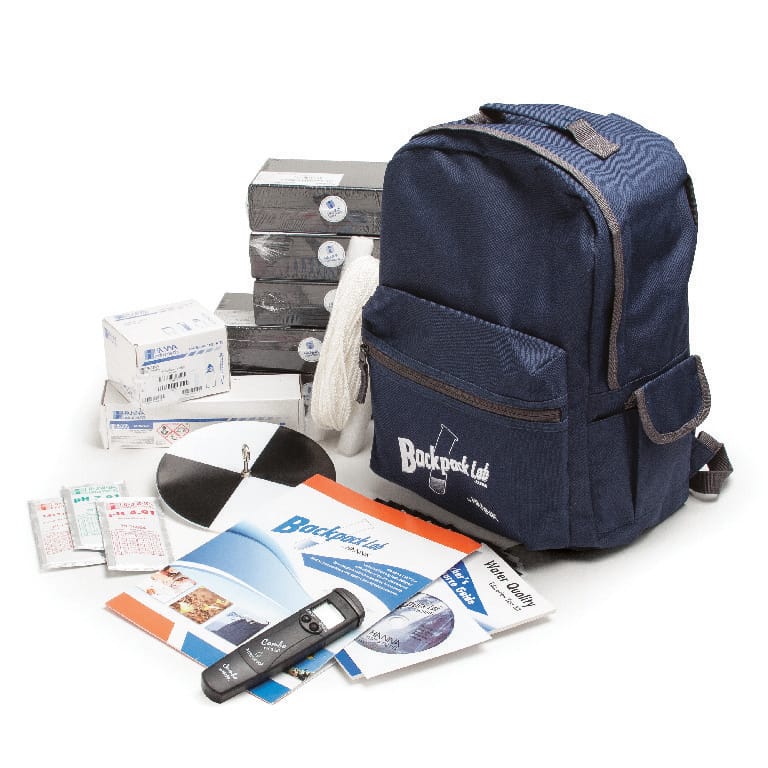 Hanna Backpack Lab Water Quality Educational Test Kit