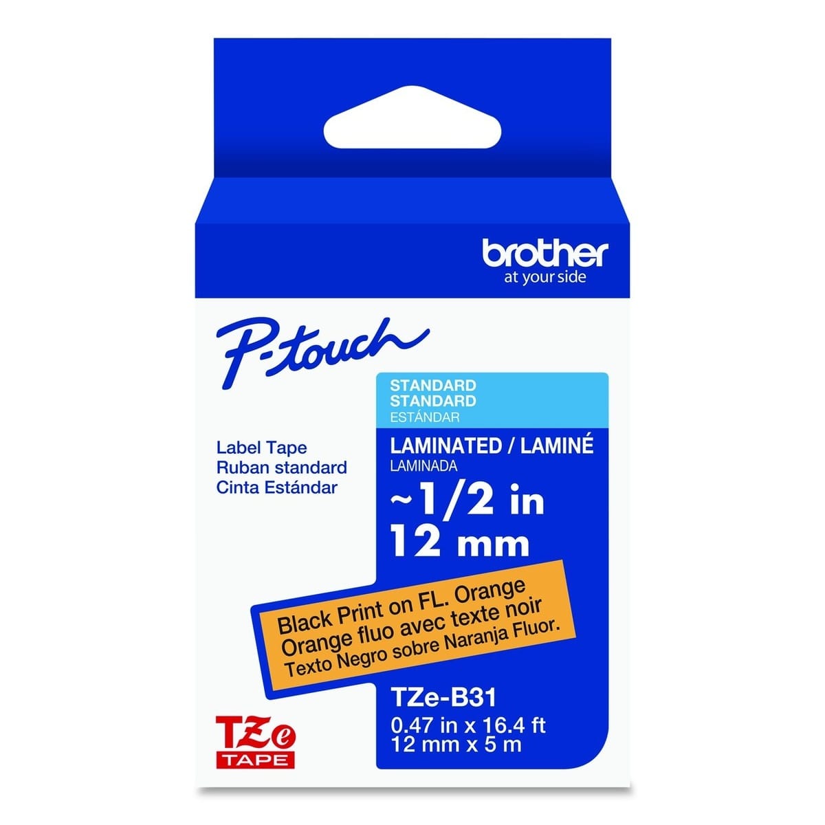 Brother P-Touch TZe Laminated Removable Label Tapes | VWR, part of Avantor