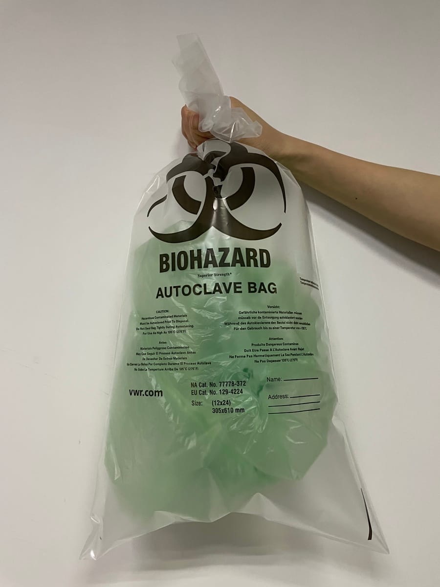 VWR® Autoclavable Biohazard Bags, Polypropylene , Clear | VWR