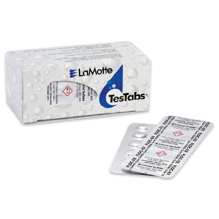 LaMotte 5504A-J FLOC-EX Testabs