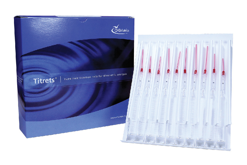 Nitrite, Titrets Titration Cells, CHEMetrics