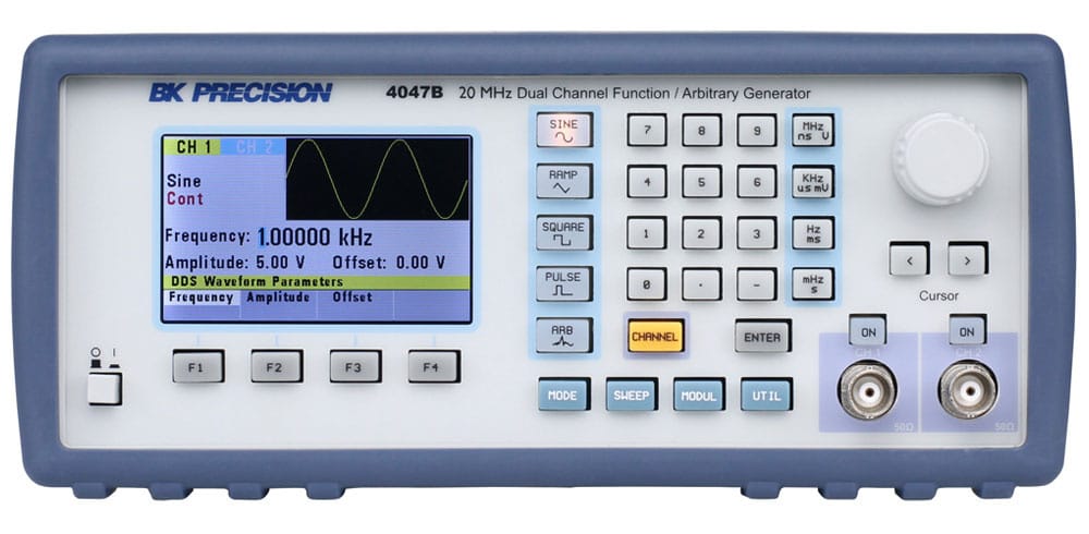 20 MHz Dual Channel Function/Arbitrary Waveform Generator