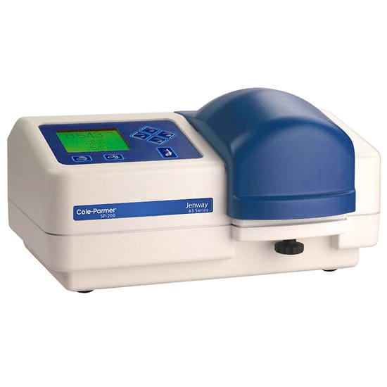 Cole-Parmer® SP-250-VIS Visible Spectrophotometer with Domed Lid, 110 VAC, 60 Hz