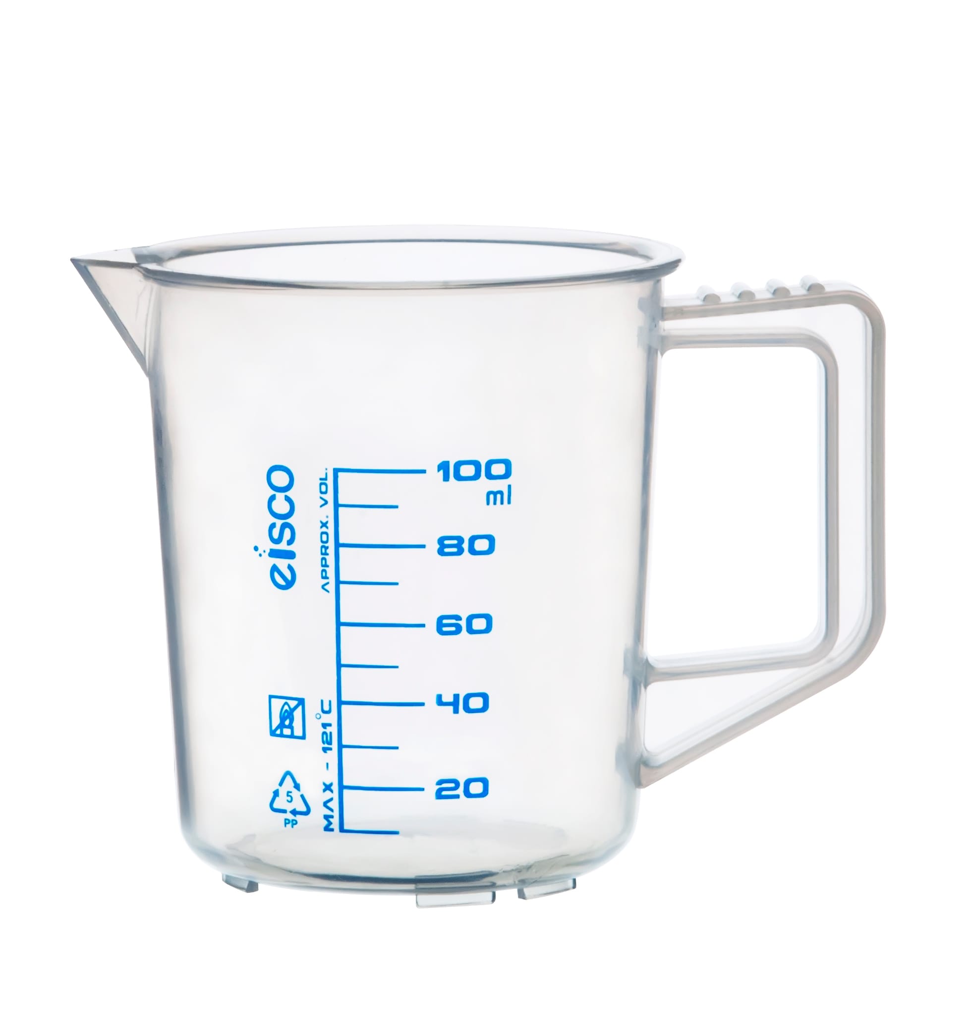 Eisco Polypropylene Measuring Jugs, Screen Printed