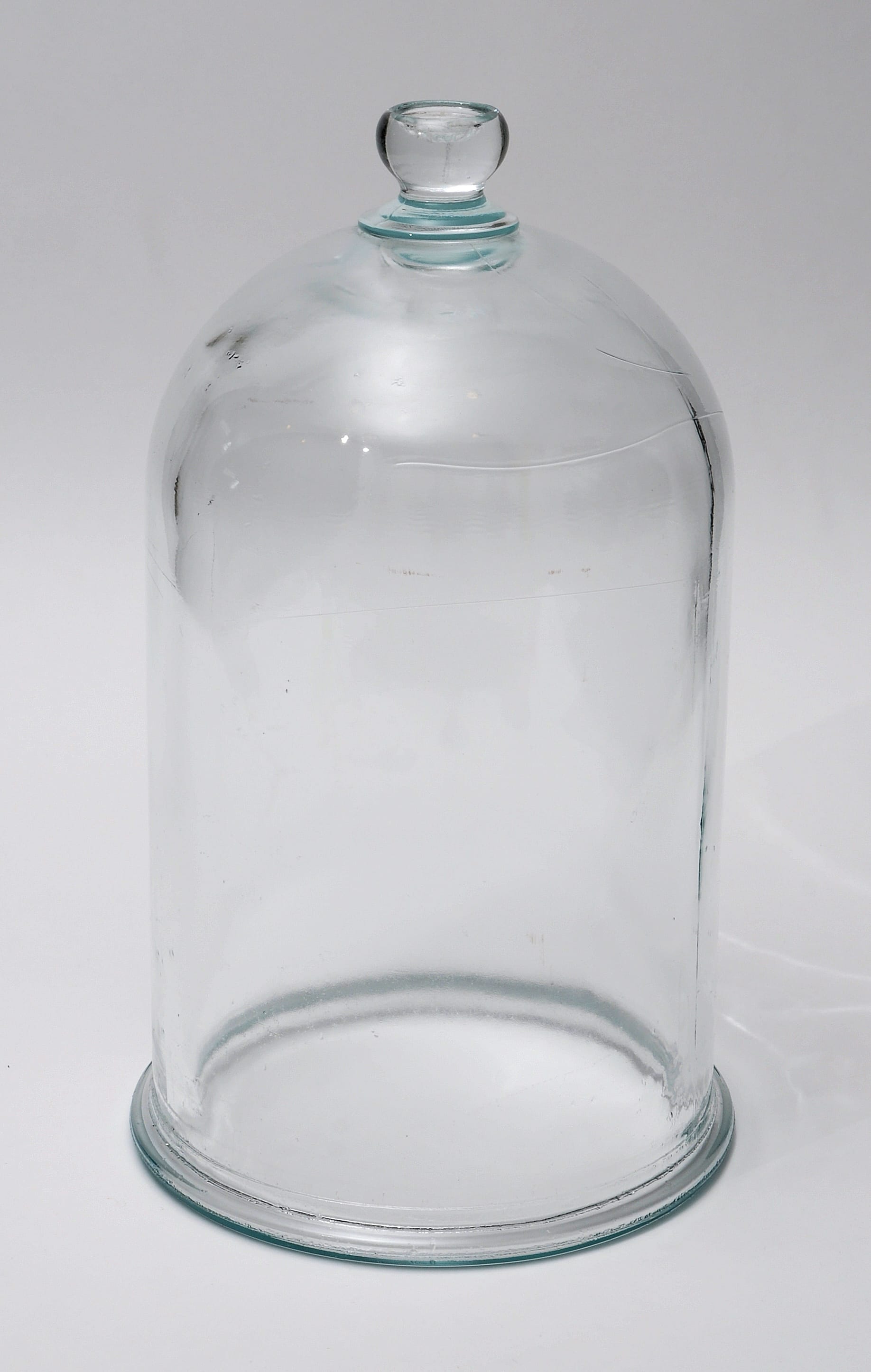 Fischer Technical Glass Bell Jars, with Knob