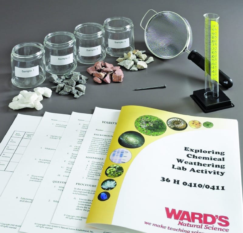 Ward's® Exploring Chemical Weathering Lab Activity