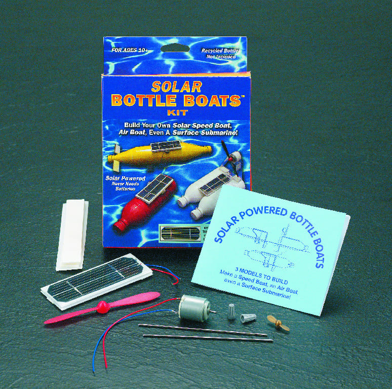 Solar Bottle Boats Kit