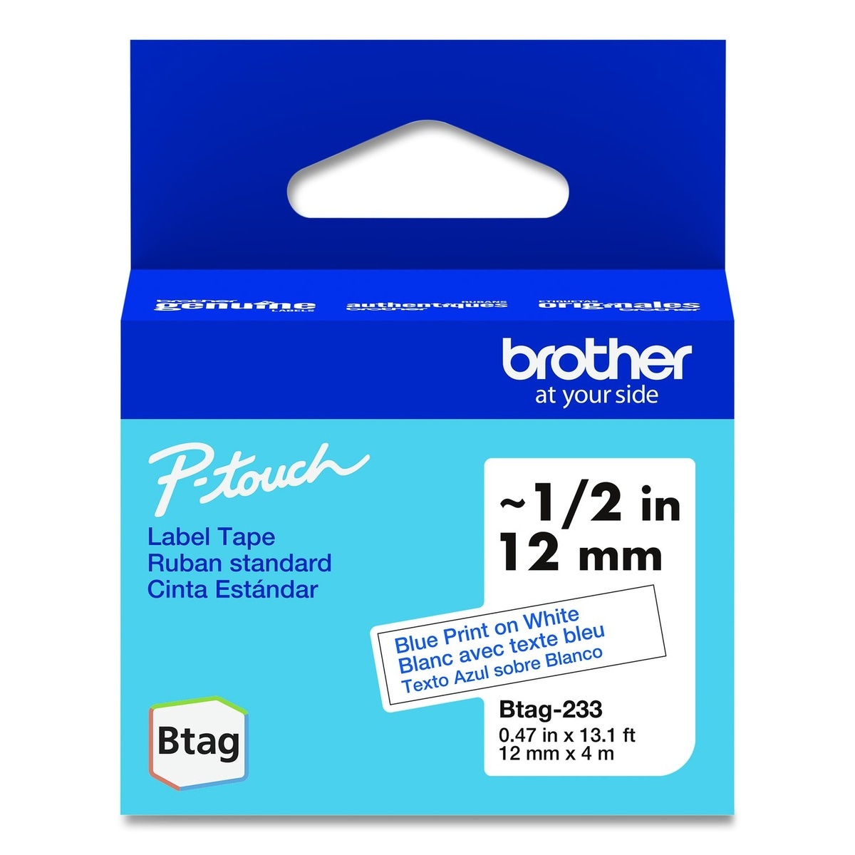 Brother Genuine P-Touch BTAG Label Tapes | VWR, part of Avantor