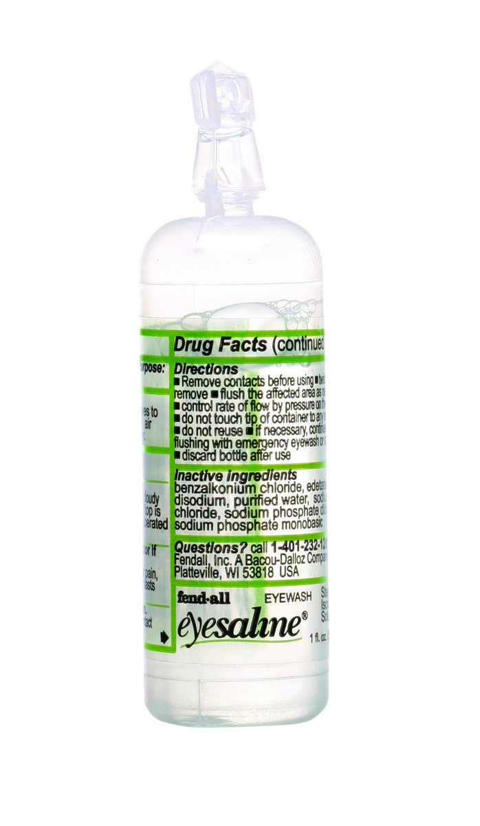 Fendall® Saline Eyewash Bottles, Honeywell Safety