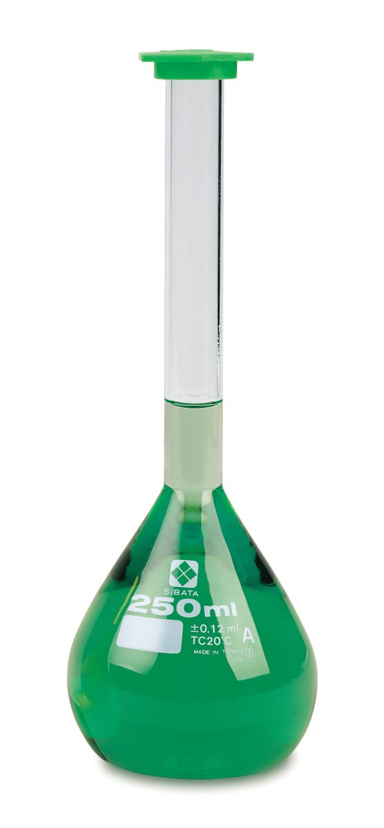 Vee Gee Volumetric Flasks with Snap Cap
