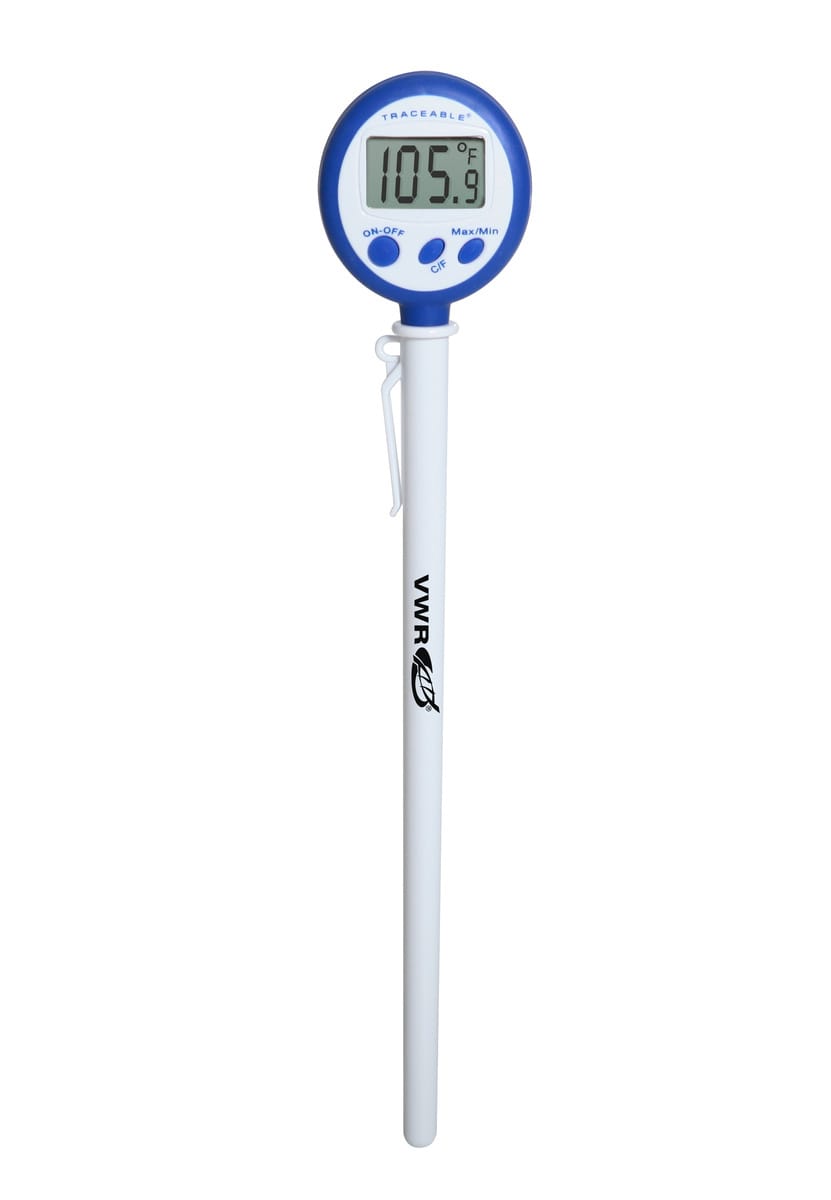 VWR® Traceable® Precision Lollipop™ Water-Resistant Thermometers