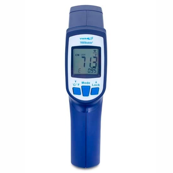 VWR® Traceable® Circle Laser Infrared Thermometer with Type K and Calibration