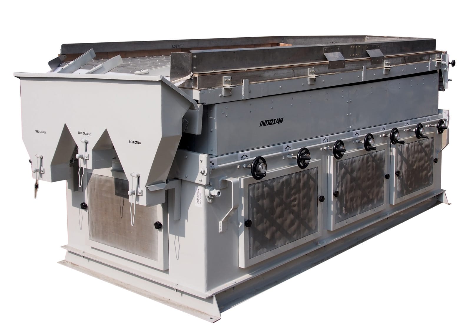 Indosaw Gravity Separator, 4 - 5 Ton/Hour Capacity, for Efficient Seed and Grain Density Separation