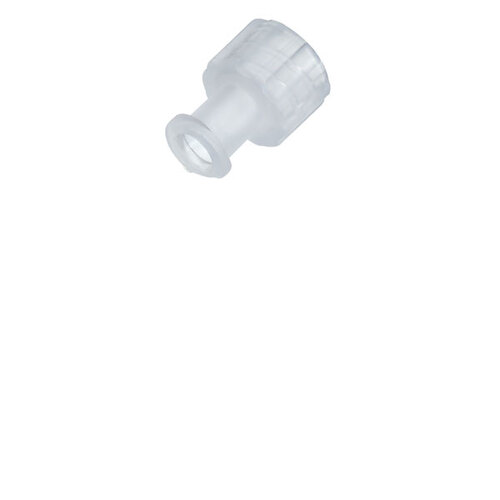 Masterflex® Fitting, Polypropylene, Straight, Male Luer Lock to Female Luer Coupler Adapter; 25/PK