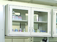 VWR® Atlas Pass-Through Overhead Storage Cabinets with Hinged Doors