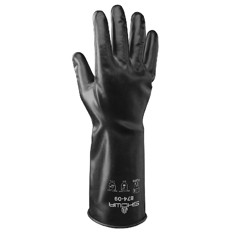 SHOWA 874 Butyl II, Chemical Resistant Gloves, Showa | Gloves