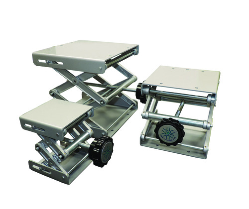 Laboratory Jacks, Painted Aluminum and Stainless Steel, United Scientific Supplies