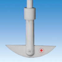 Single Blade PTFE Rotating Agitator, PTFE, 19 mm, Ace Glass