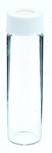 EPA Vials, Borosilicate Glass, with PTFE/Silicone-Lined Cap, Kimble Chase