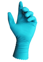 AlphaTec® 88-356 Natural Rubber Latex Gloves, Unlined, Blue, Ansell