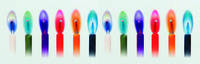 Colorflame Candles