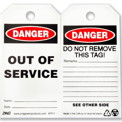 Tag Danger Out Of Service