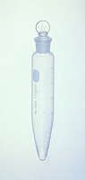 PYREX® Conical Centrifuge Tubes with White Graduations and Standard Taper Pennyhead Stopper, Corning