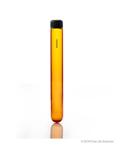 Amber Culture Tube Media Round Bottom PP cap with Liner 60 mL icate CS/50, Material: 3.3 Borosilicate Glass, Tube size: 60 mL, Color: Amber, Cap Material: Polypropylene, Overall Dimension: 9901013, Class/Quality Grade:  Type I, Class A, Documentation, Datasheets Coming Soon!
