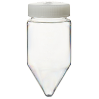 Nalgene® Wide Mouth Centrifuge Bottles with Screw Cap, Polystyrene, Sterile, Conical-Bottom, Thermo Scientific