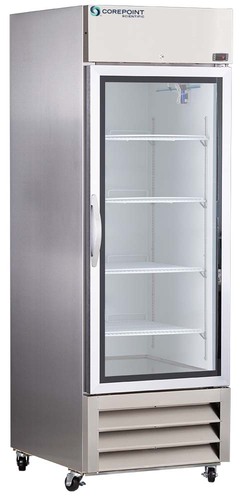 Corepoint Scientific™ General Purpose Refrigerators with Stainless Steel Glass Door, Horizon Scientific