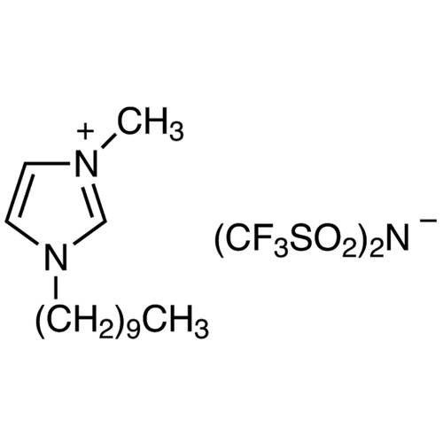 1-Decyl-3-methylimidazoliumbis(trifluoromethanesulfonyl)imide ≥98.0% (by HPLC, titration analysis)
