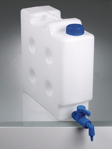 2,5 Liter Kanister mit Hahn für gefährliche Flüssigkeiten 