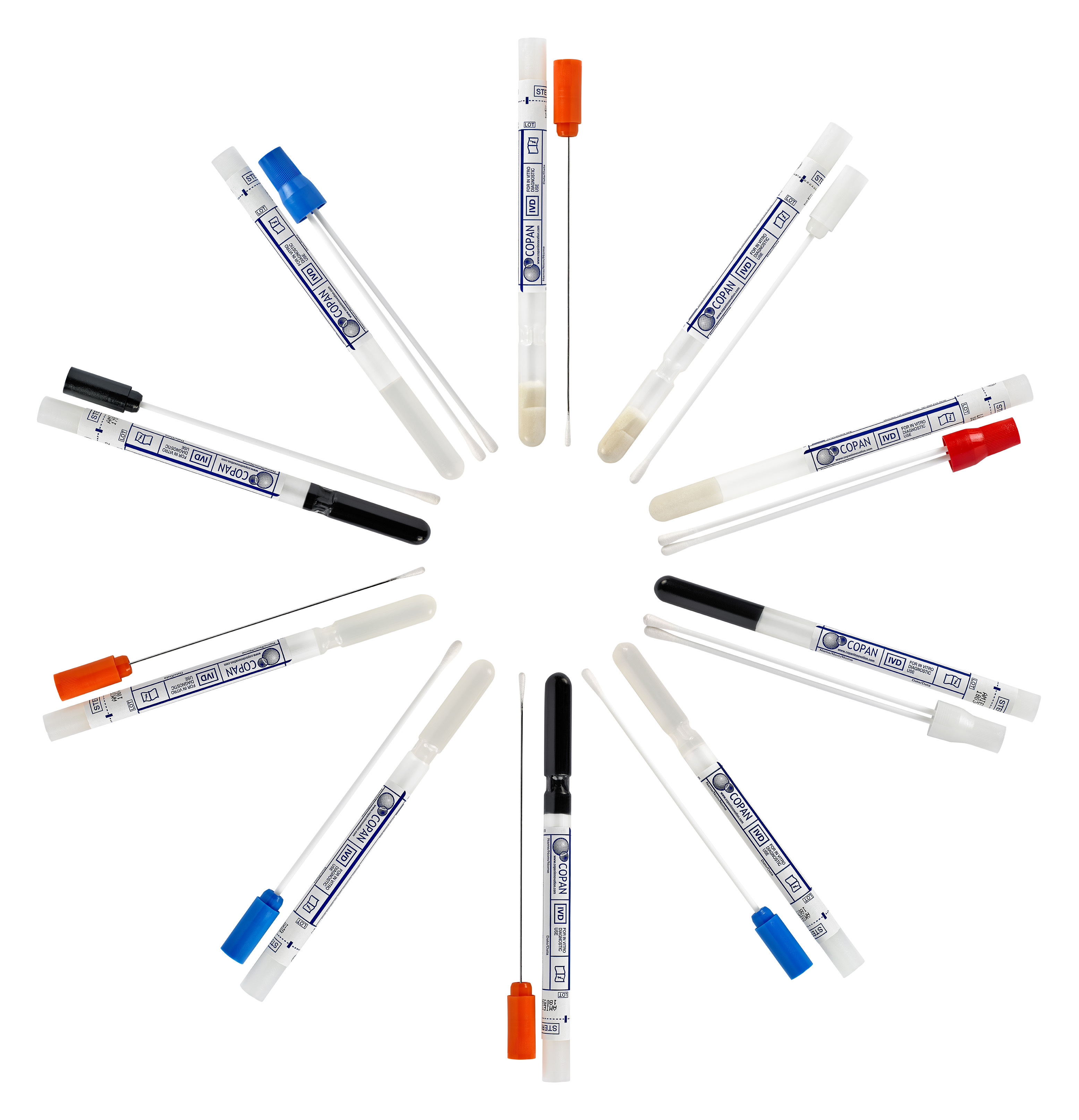 Transystem™ Bacteriology Transport Swabs, COPAN Diagnostics Transport Swabs