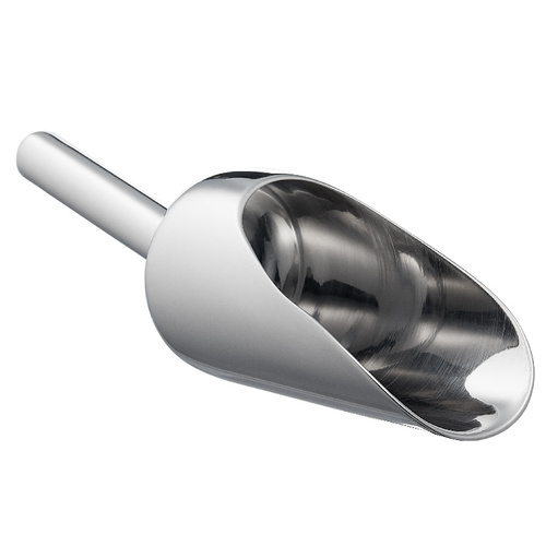 Pharma Scoop, Material: Pharmaceutical grade 316 stainless steel, reusable, high-quality scoops can be used time and time again for powder and granule handling in pharmaceutical and food handling settings, Autoclavable, Seamless Design for Peace of Mind, Dimension: 7x3.8x11cm, Volume: 50ml