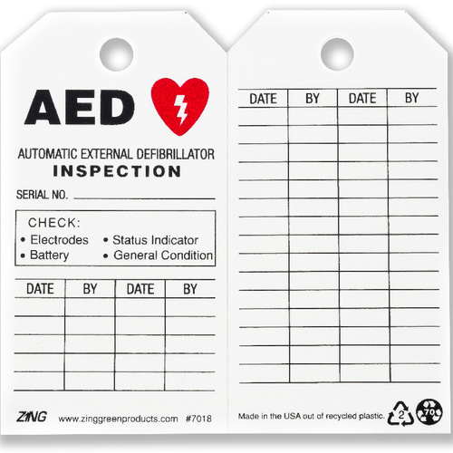 Tag Aed Inspection