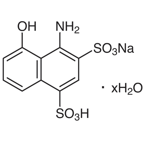1-Amino-8-naphthol-2,4-disulfonic acid monosodium salt hydrate ≥85.0% (by HPLC, titration analysis)