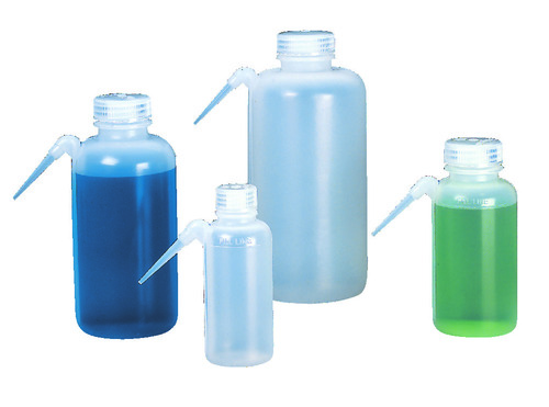 NALGENE* Unitary* Wash Bottles, Low-Density Polyethylene, Wide Mouth