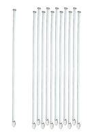 Eisco Glass Stirring Rods with Spade End