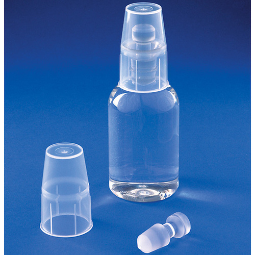 BOD Overcap, use of a cap over the mouth of a the BOD bottle to prevent evaporation is recommended by Standard Methods, Our overcaps are made of polyethylene and fit snugly against the rim and shoulder of our disposable BOD bottles, These overcaps do NOT fit the glass BOD bottles, for Bottle